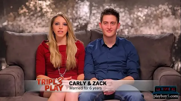 نئی Married couple looking for a threesome for the first time انرجی ٹیوب