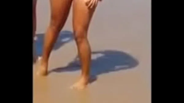 Uusi Filming Hot Dental Floss On The Beach - Pussy Soup - Amateur Videos energiaputki