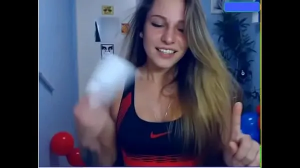 Nouveau émission de cam hot teen mignon tube d'énergie