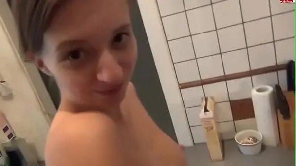 Nytt FUCKED IN THE MORNING IN THE KITCHEN AND CUM IN COFFEE energirør