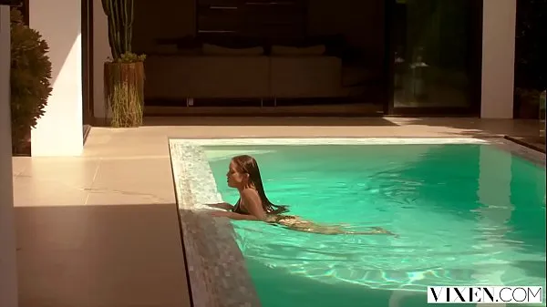 New VIXEN Two Naughty College Students Sneak Into A Pool and Fuck A Huge Cock energy Tube