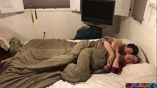 New Stepmom shares bed with stepson - Erin Electra energy Tube