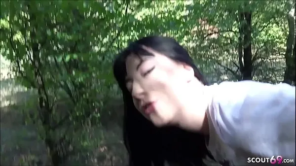 New Big Dick Refugee Fuck German College Teen Public in Forest energy Tube