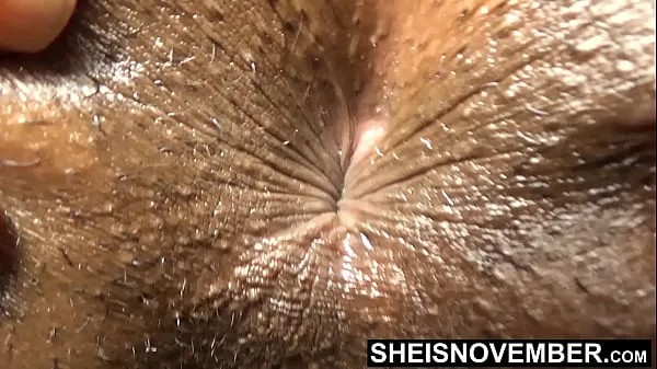 Nyt My Extremely Closeup Big Brown Booty Hole Anus Fetish, Winking My Cute Young Asshole, Arching My Back Naked, Petite Blonde Ebony Slut Sheisnovember Posing While Spreading Her Wet Pussy Apart, Laying Face Down On Sofa on Msnovember energirør