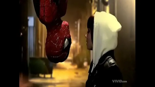 New Spider Man Scene - Blowjob / Spider Man scene energy Tube