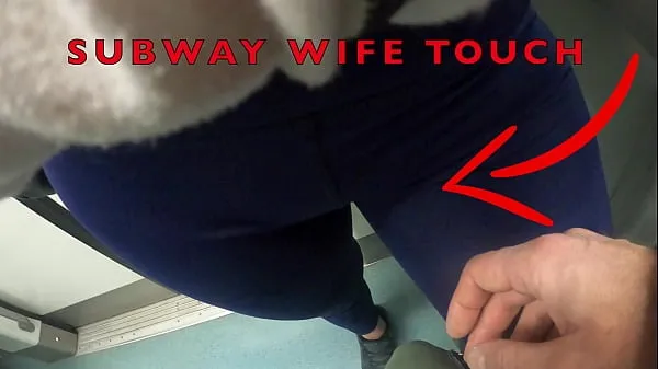Nyt My Wife Let Older Unknown Man to Touch her Pussy Lips Over her Spandex Leggings in Subway energirør