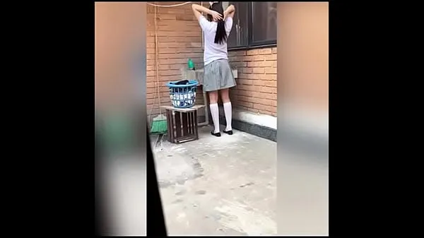 Yeni I Fucked my Cute Neighbor College Girl After Washing Clothes ! Real Homemade Video! Amateur Sex! VOL 2 Enerji Tüpü