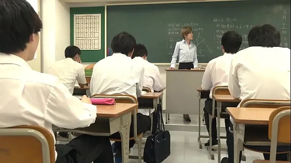 Новая Замужняя учительница, которая промокает 10 раз в классе диплом, который не может произнести голос Мио Кимишимаэнергетическая трубка