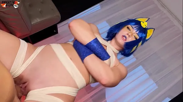 Cosplay Ankha meme 18 real porn version by SweetieFox Tiub tenaga baharu