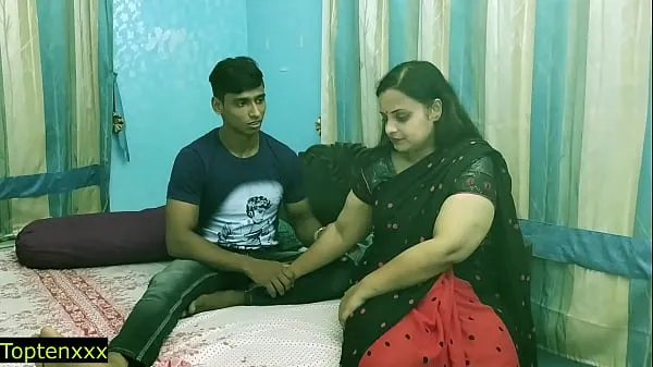 Indian teen boy fucking his sexy hot bhabhi secretly at home !! Best indian teen sex Tiub tenaga baharu