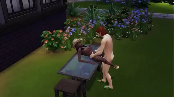 New A dark-skinned neighbor came to visit a redhead, but instead of salt he had only a penis energy Tube