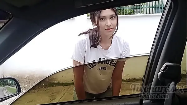 New I meet my neighbor on the street and give her a ride, unexpected ending energy Tube