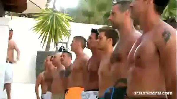 The biggest orgy ever seen in Ibiza celebrating Henessy's Birthday Tiub tenaga baharu