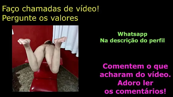 Novo Imagine que sua esposa lhe envie um vídeo como este enquanto você trabalha. FETICHE DE CUCO tubo de energia