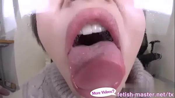 Nowa Japanese Asian Tongue Spit Fetishrurka energetyczna