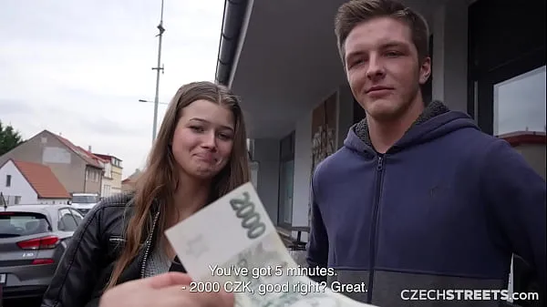 New CzechStreets - Would you share your gf with any other guy? Because he did it energy Tube