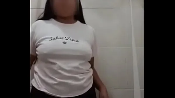 Yeni stripping in the bathroom Enerji Tüpü