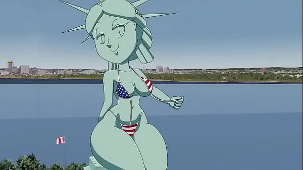 Nouveau Statue de la Liberté — Tansau (Animation porno, 18 tube d'énergie