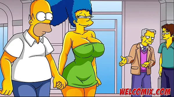 Nyt The hottest MILF in town! The Simptoons, Simpsons hentai energirør