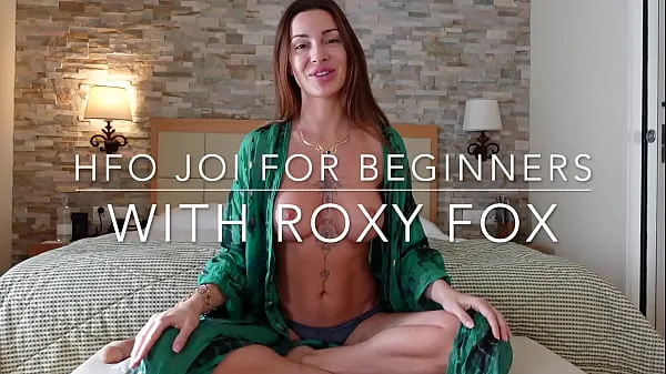 Nytt Sensual HFO JOI for Beginners with Roxy Fox energirör