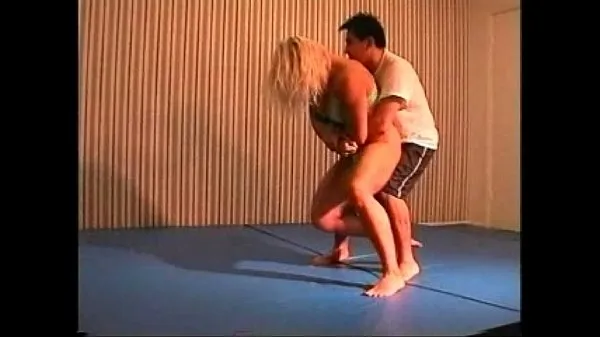 New Flamingo Mixed Wrestling mw076-02 - Christine vs Stan Part 2 energy Tube